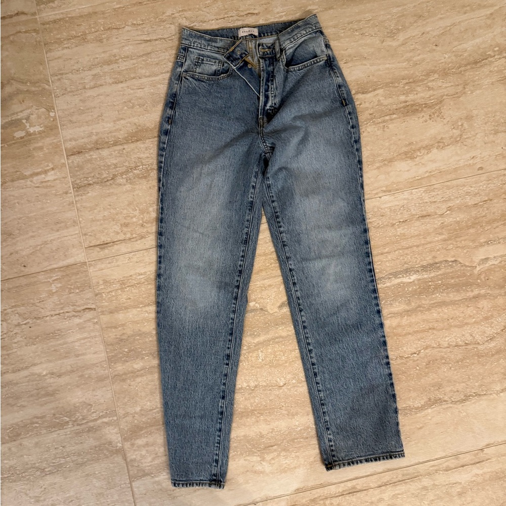 Stretch dad jeans